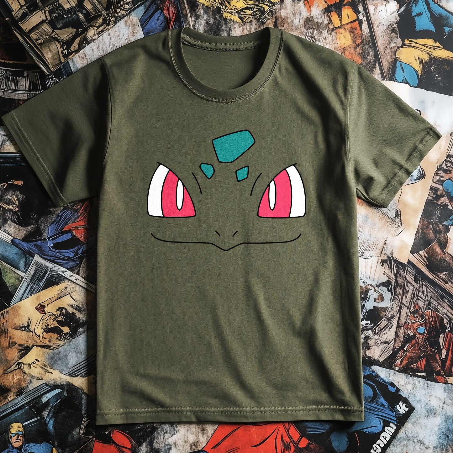 Bulbasaur Face T-shirt - Adorable