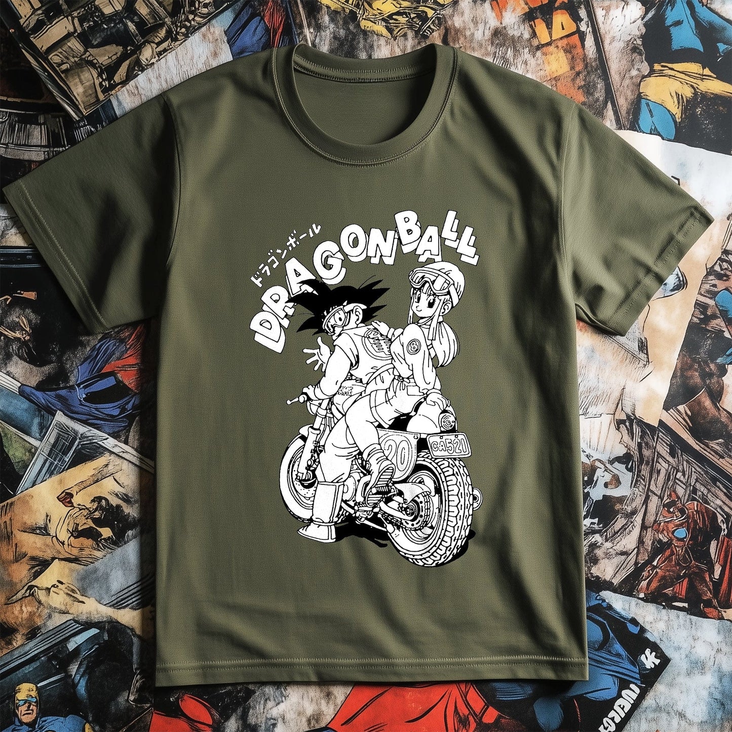 Goku Biker T-shirt