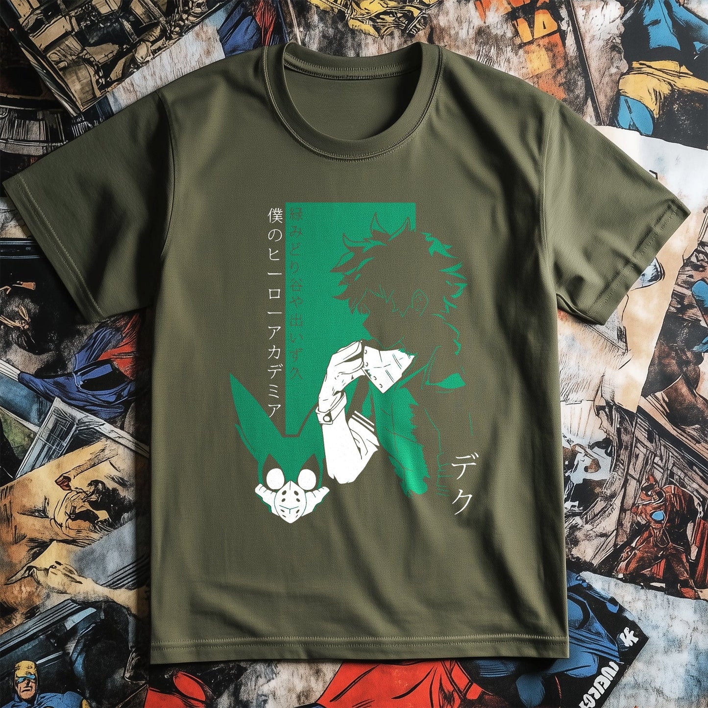 Japan Deku Anime T-shirt