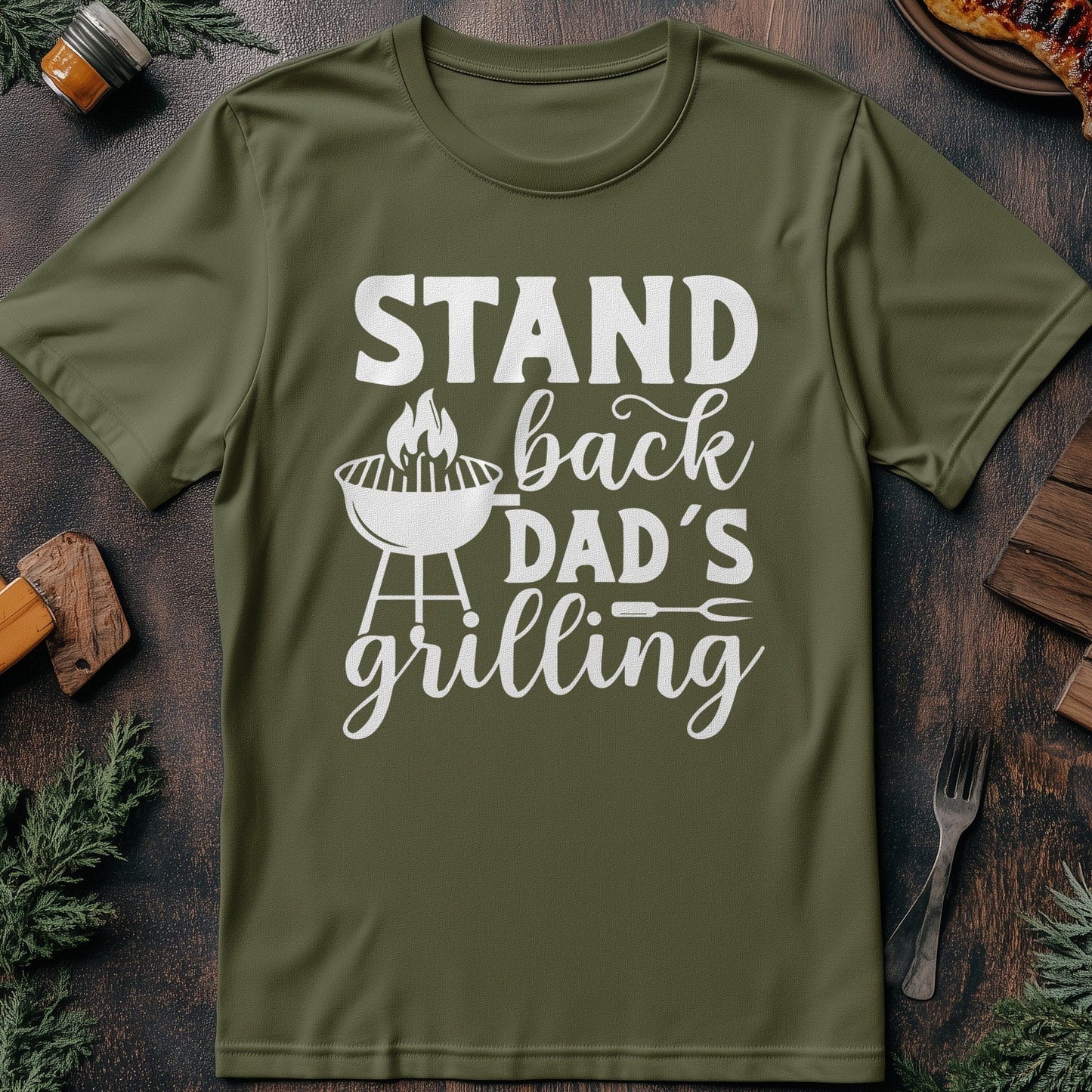 Stand Back! Dad's T-Shirt Style001