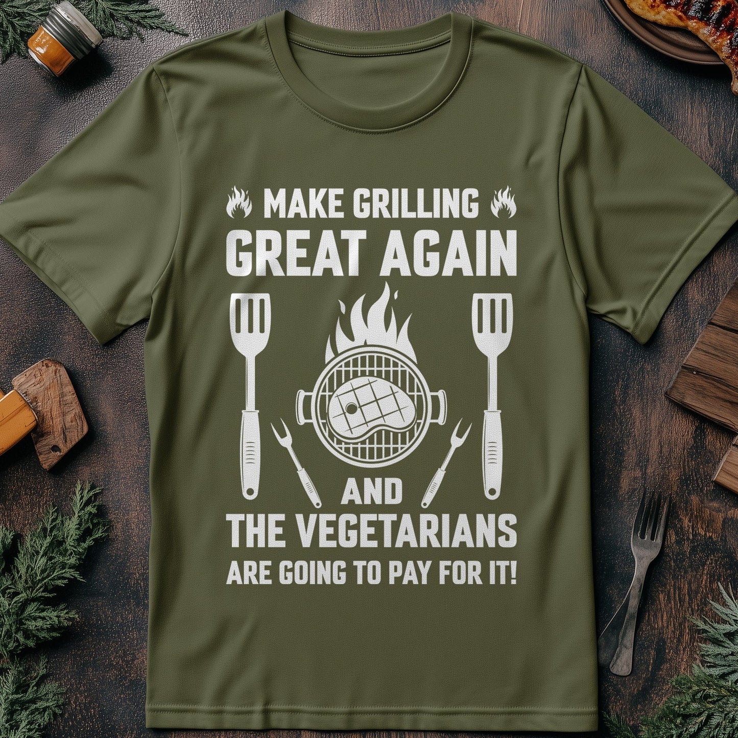 Make Grilling T-Shirt