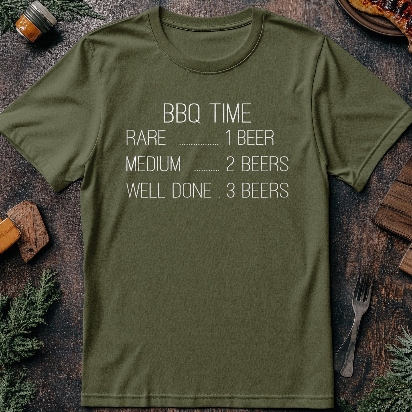 BBQ Timer - Grill T-Shirt