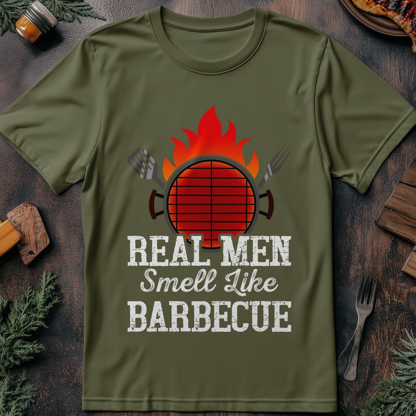 Real Men Smell T-Shirt