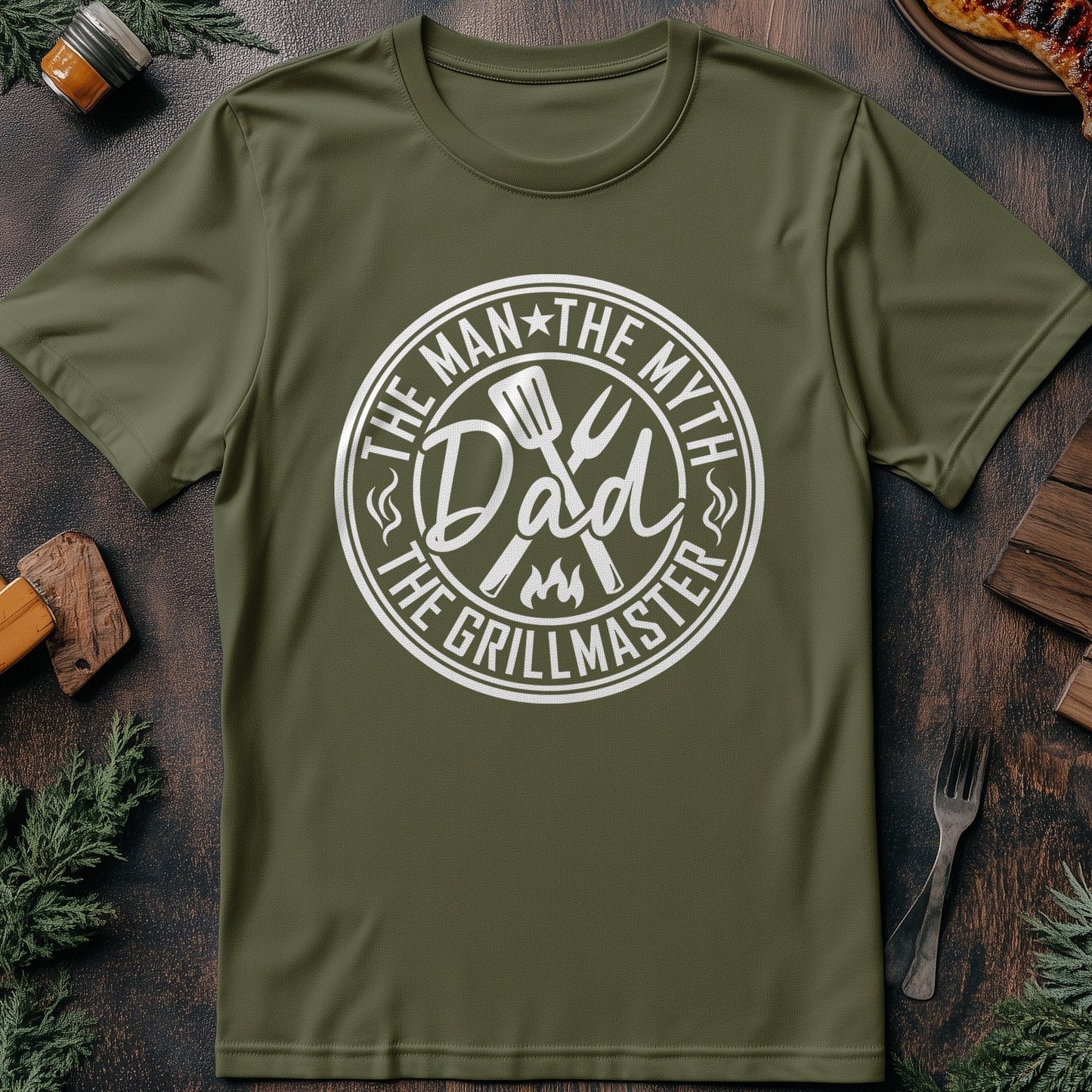 Man Myth Grill T-Shirt