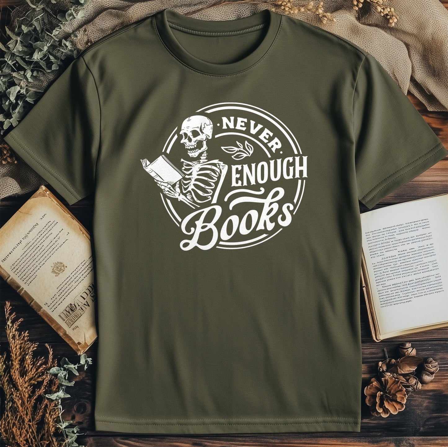 Never Enough Books T-Shirt