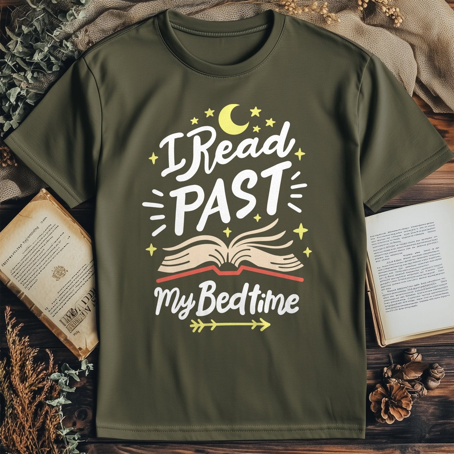 Read Past My Bedtime  Kids Tee
