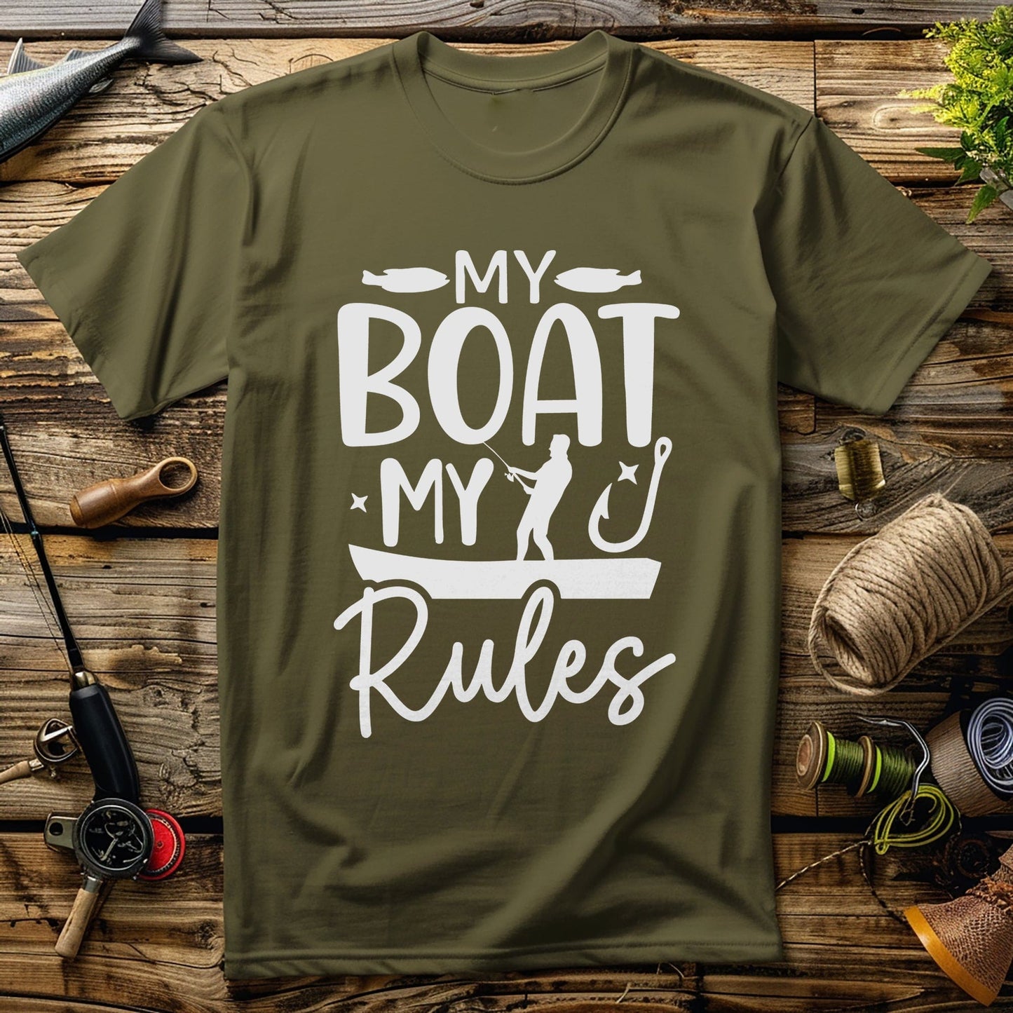 My Boat  My Rules 2 T-Shirt