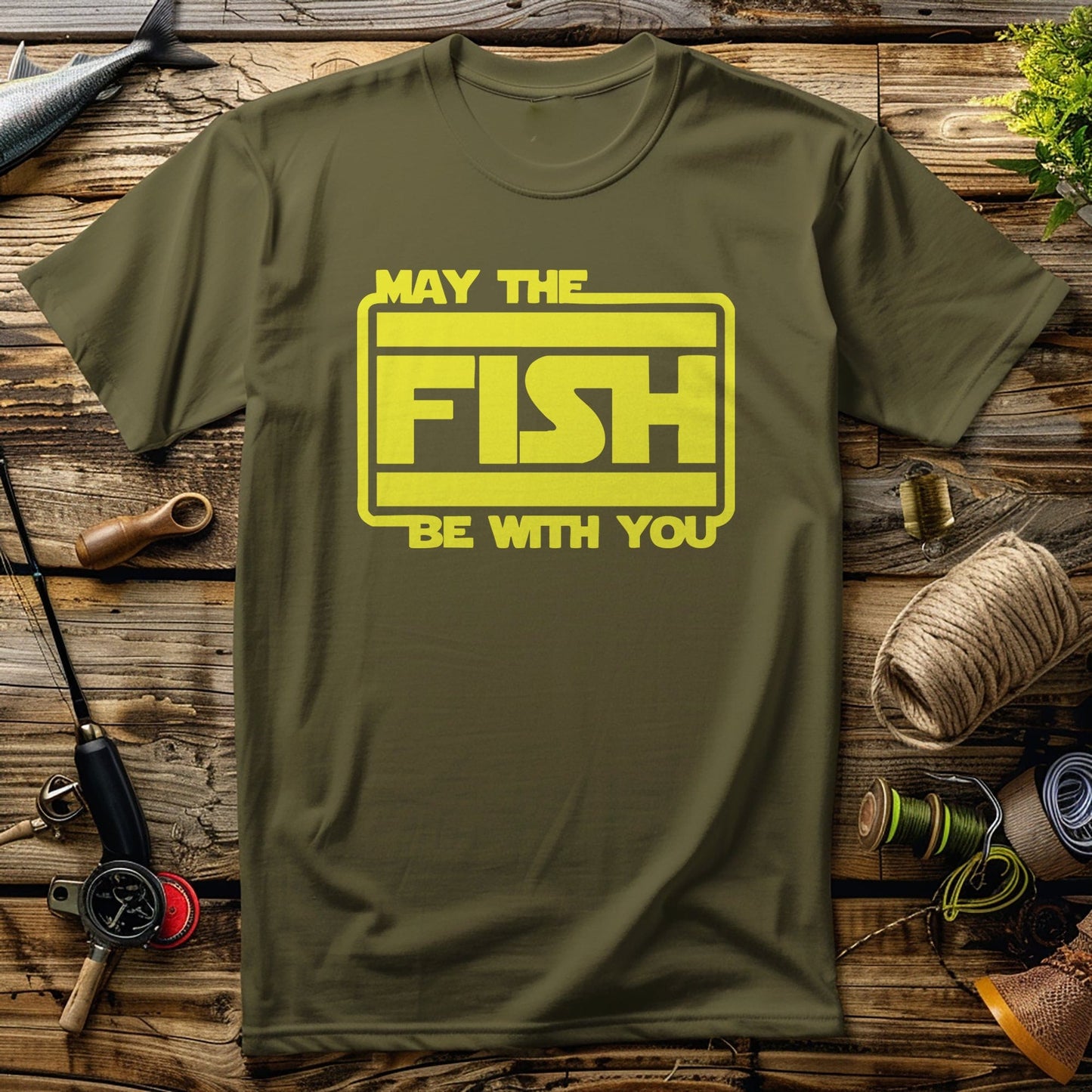 May the Fish Be With You T-Shirt