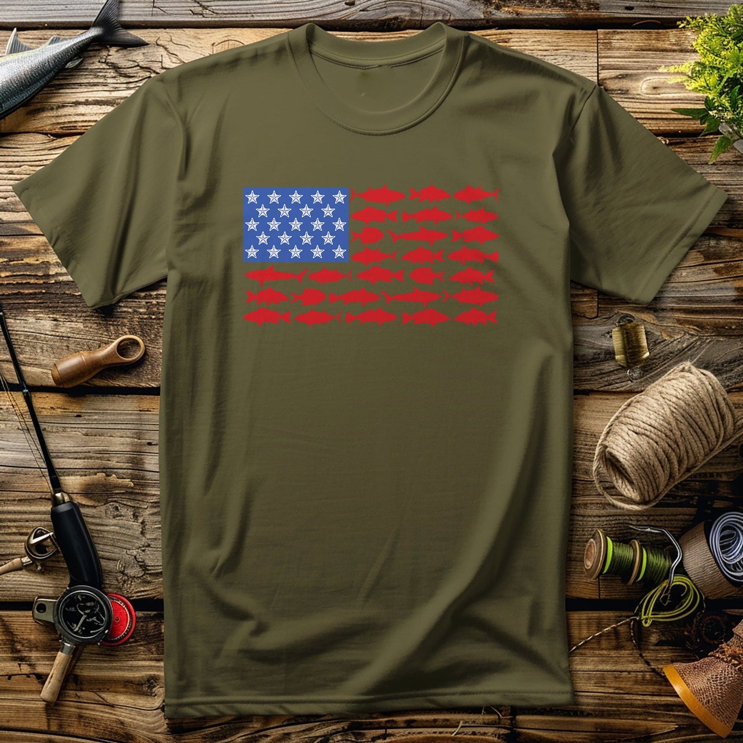 Fish Flag T-shirt