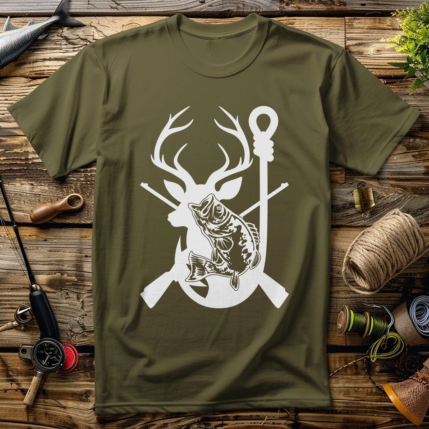 Hunting and Fishing t-shirt