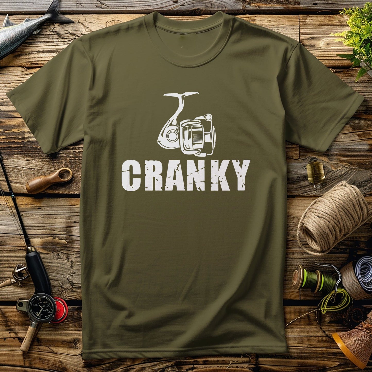 Cranky 3 Fishing T-shirt