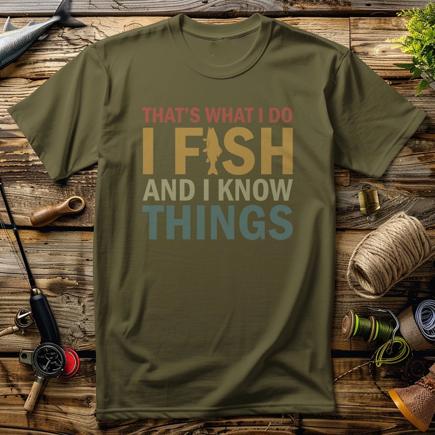 Fish and Know 2 t-shirt