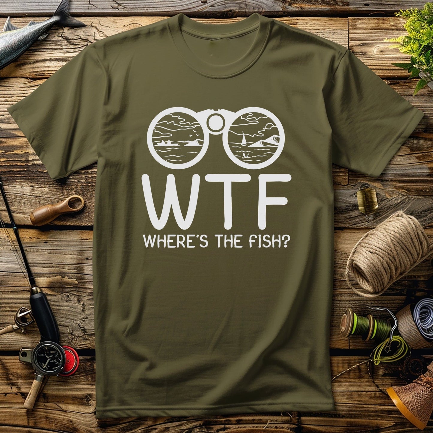 WTF Where Fish 2 T-Shirt