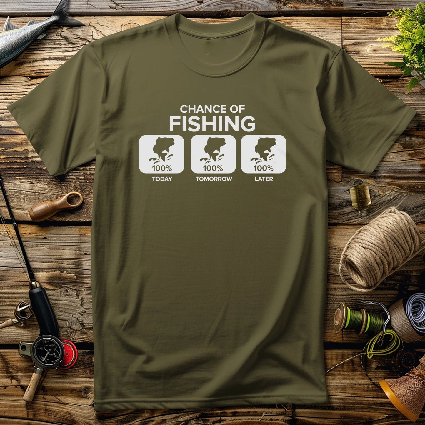 Chance of Fishing T-Shirt