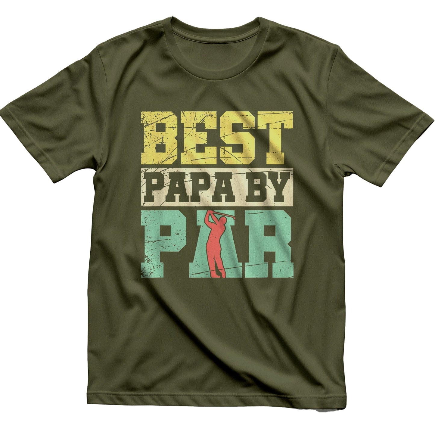 Best Papa by Par Golf T-Shirt