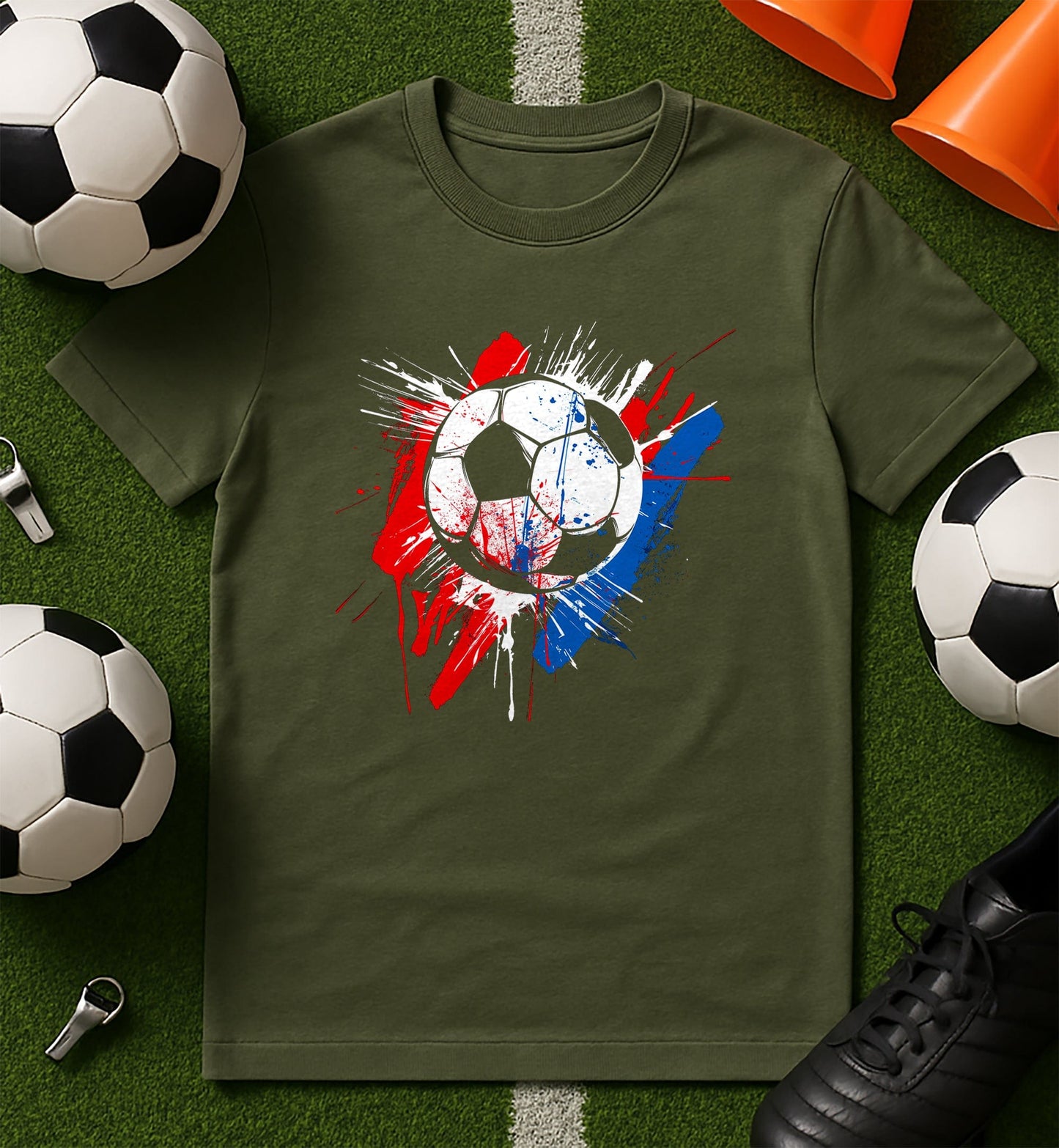 Football-Paint - T-Shirt