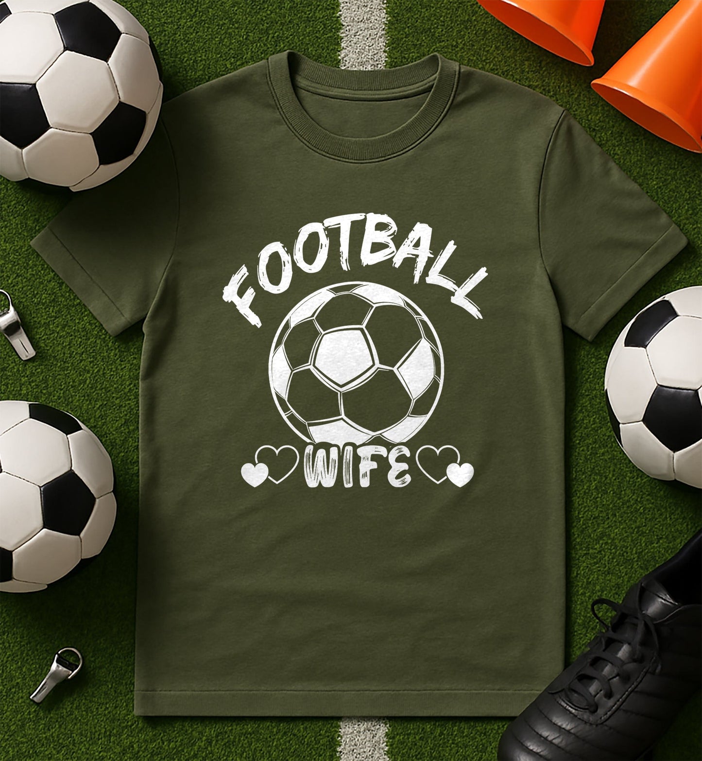 Football Wife - T-Shirt