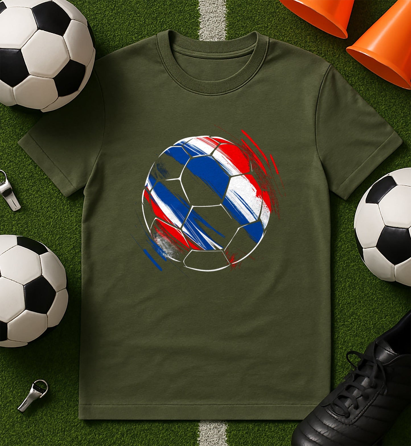 Sketched Football T-Shirt