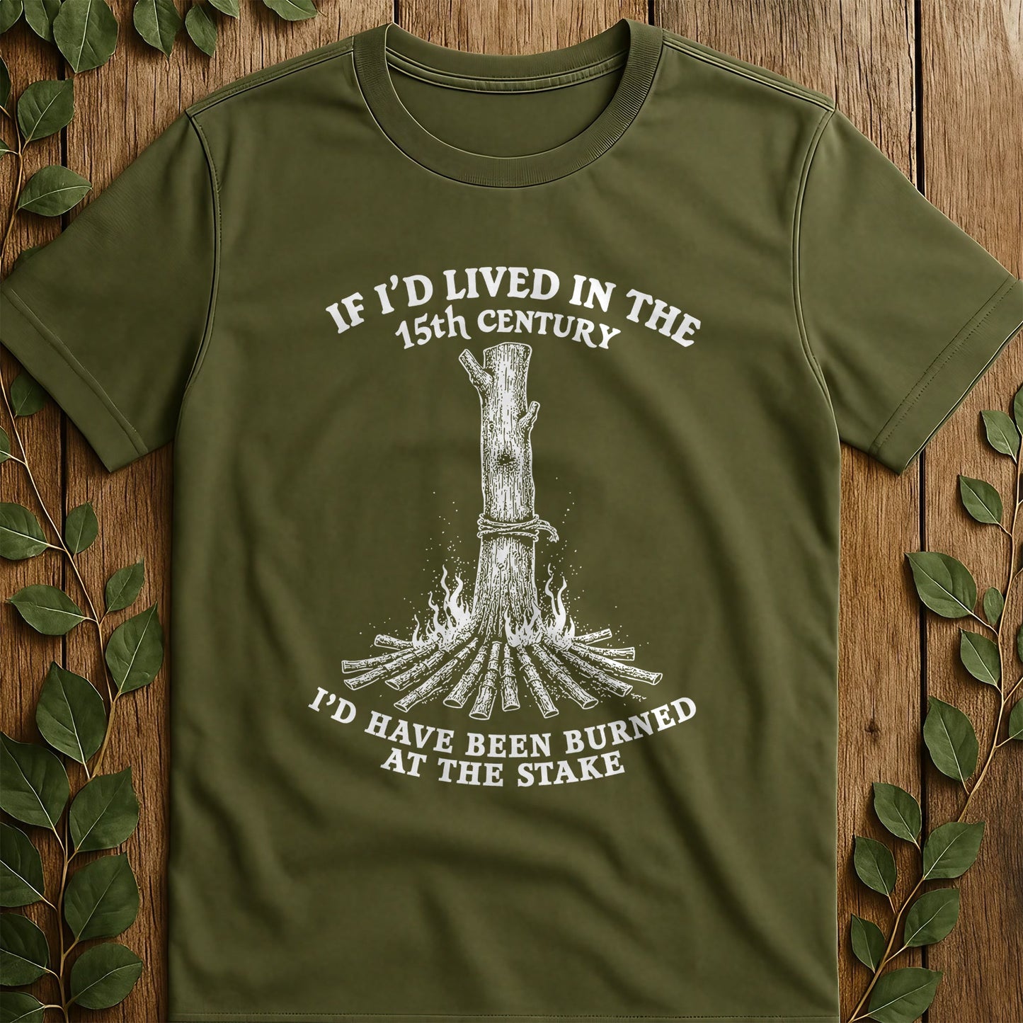 Burned At The T-Shirt
