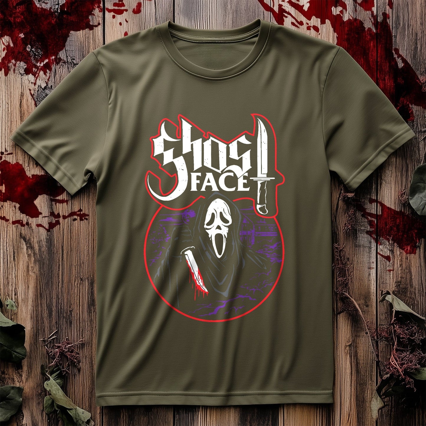 Horror Ghost Face T-Shirt