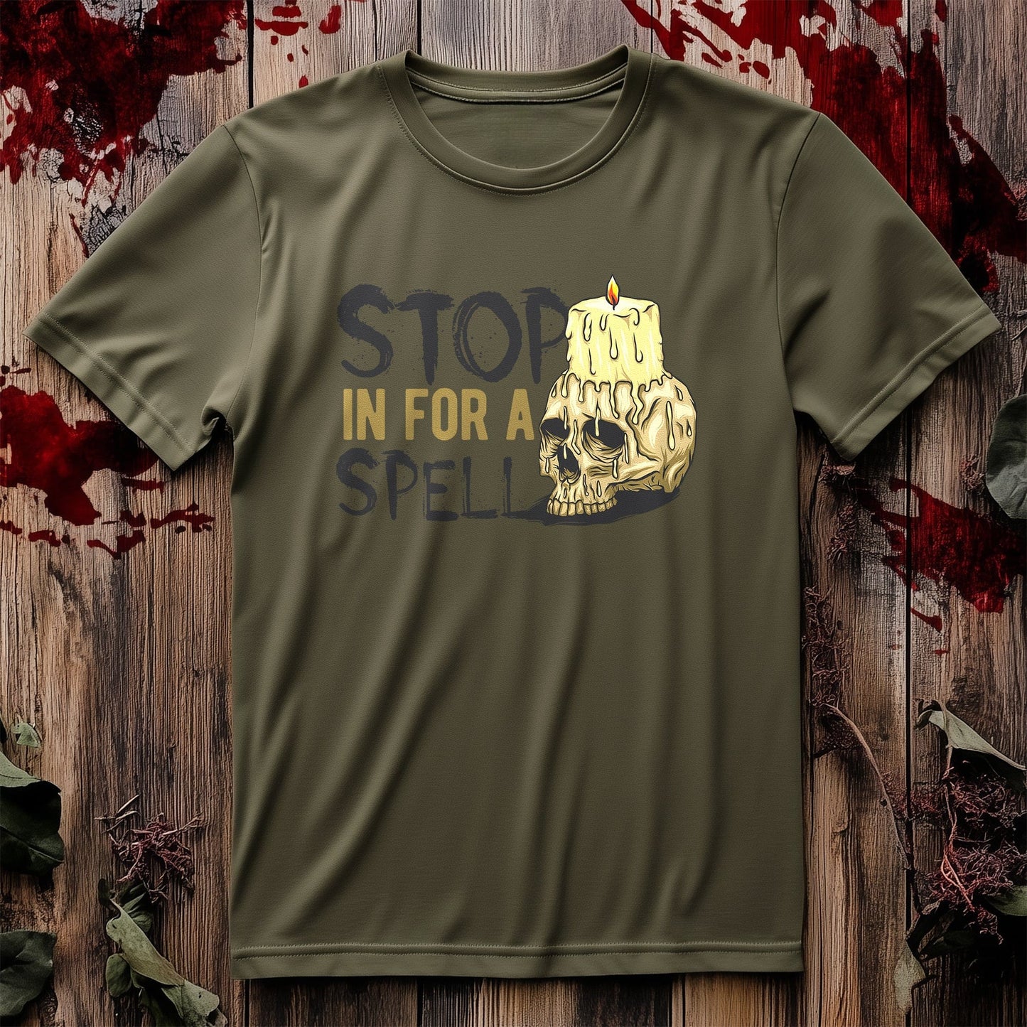 Stop In For A Spell Halloween T-Shirt