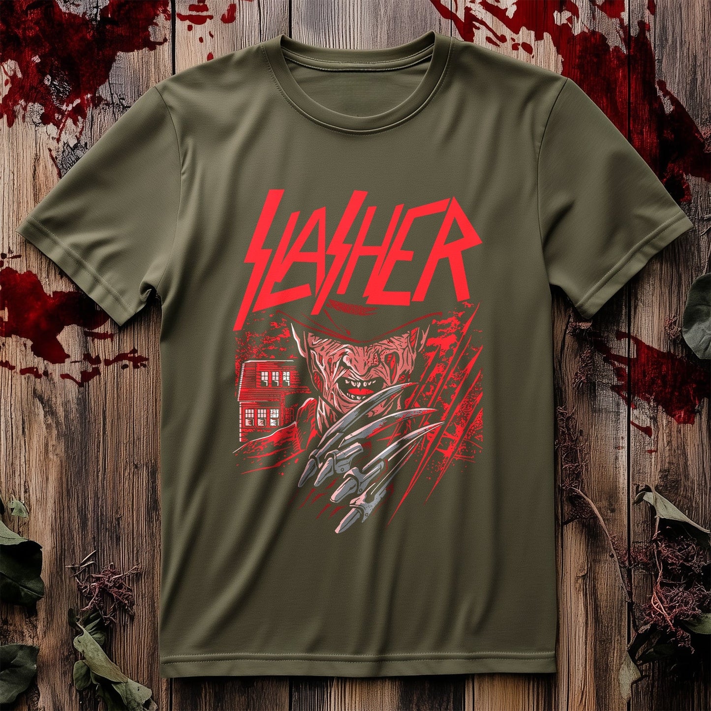 Horror  Freddy Slasher T-shirt