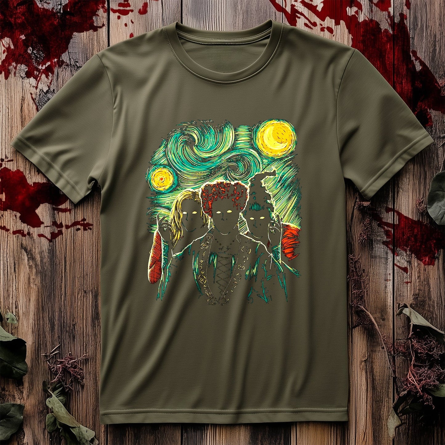 Salem Witched Starry Night T-shirt