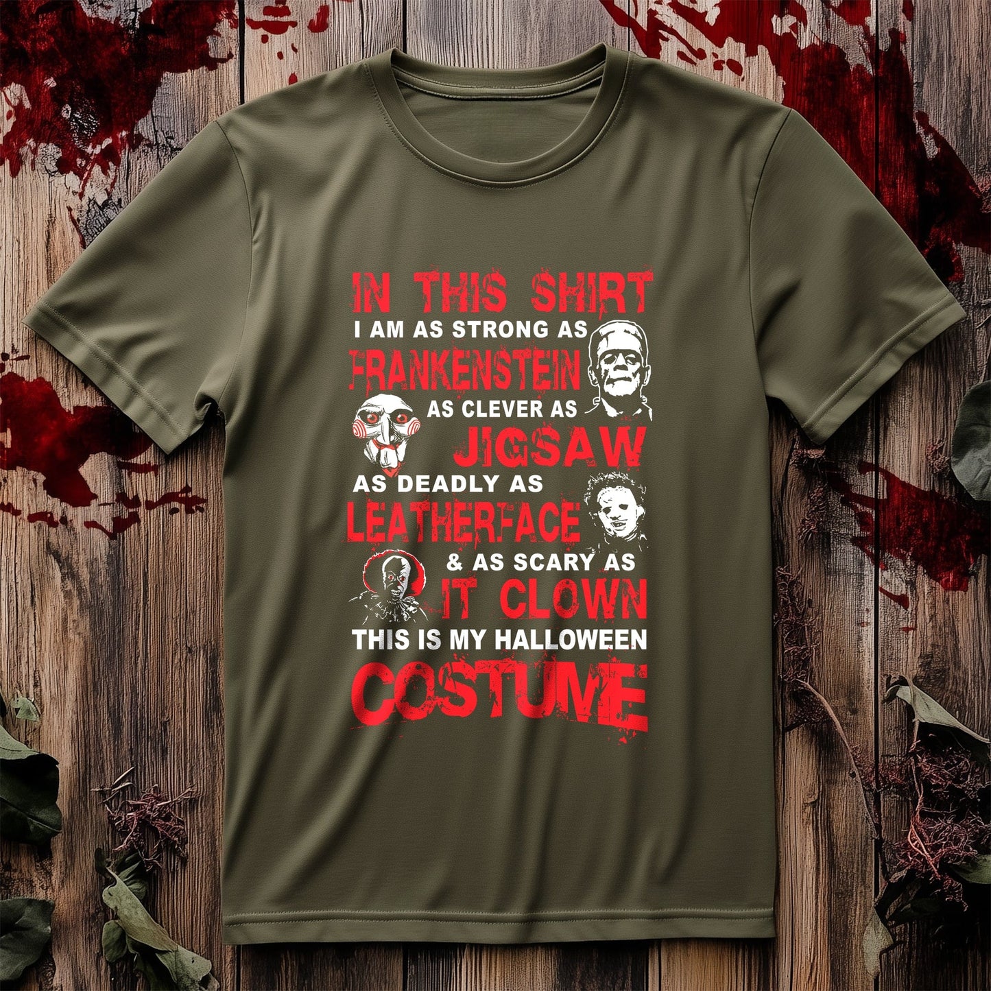 Frankenstein costume T-shirt