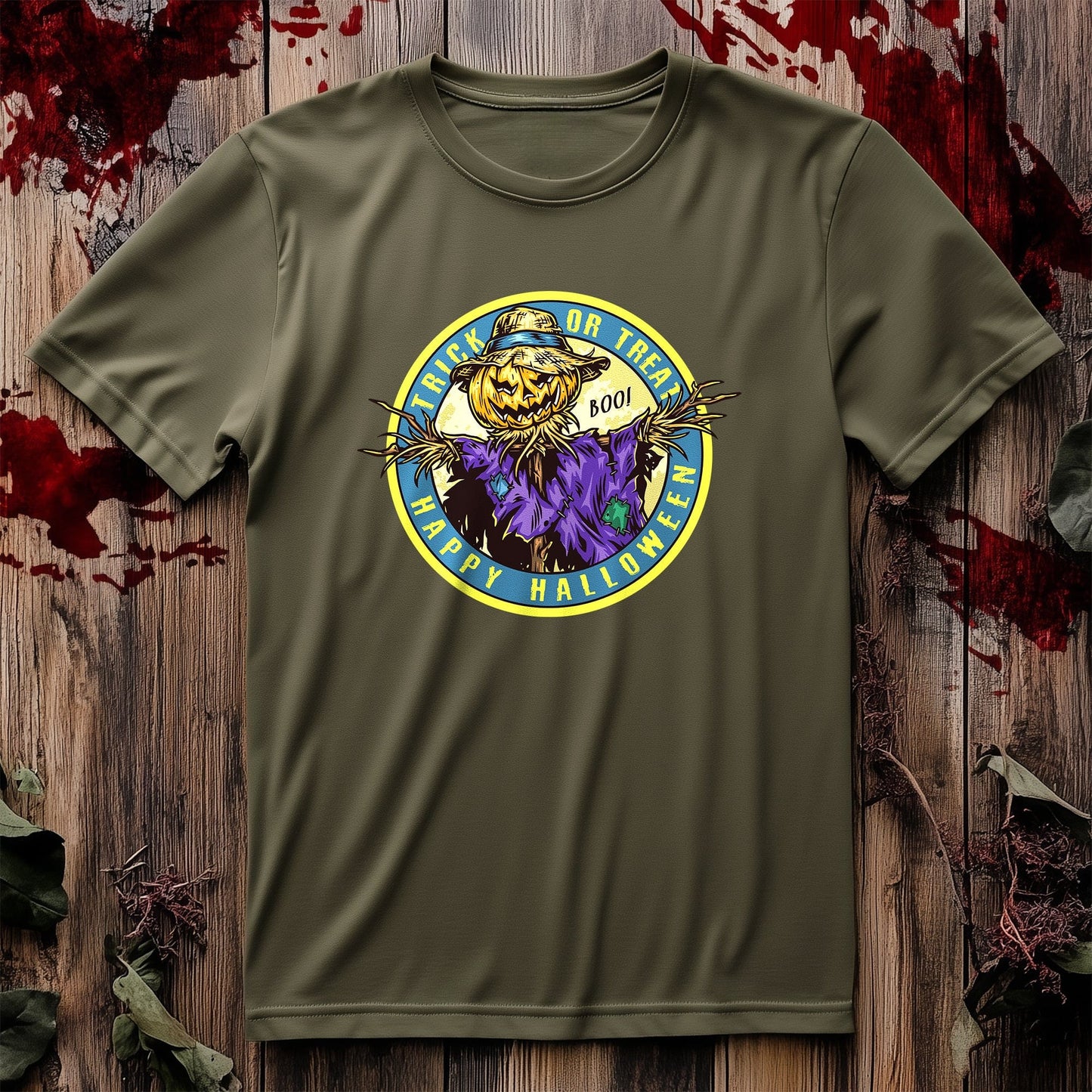 Trick or Treat Scarecrow T-Shirt -