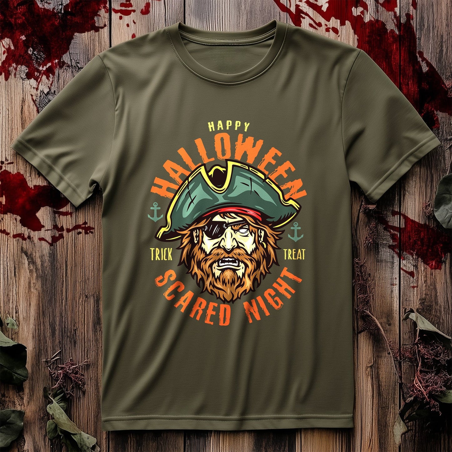 Pirate Face T-Shirt - Arrr Matey!