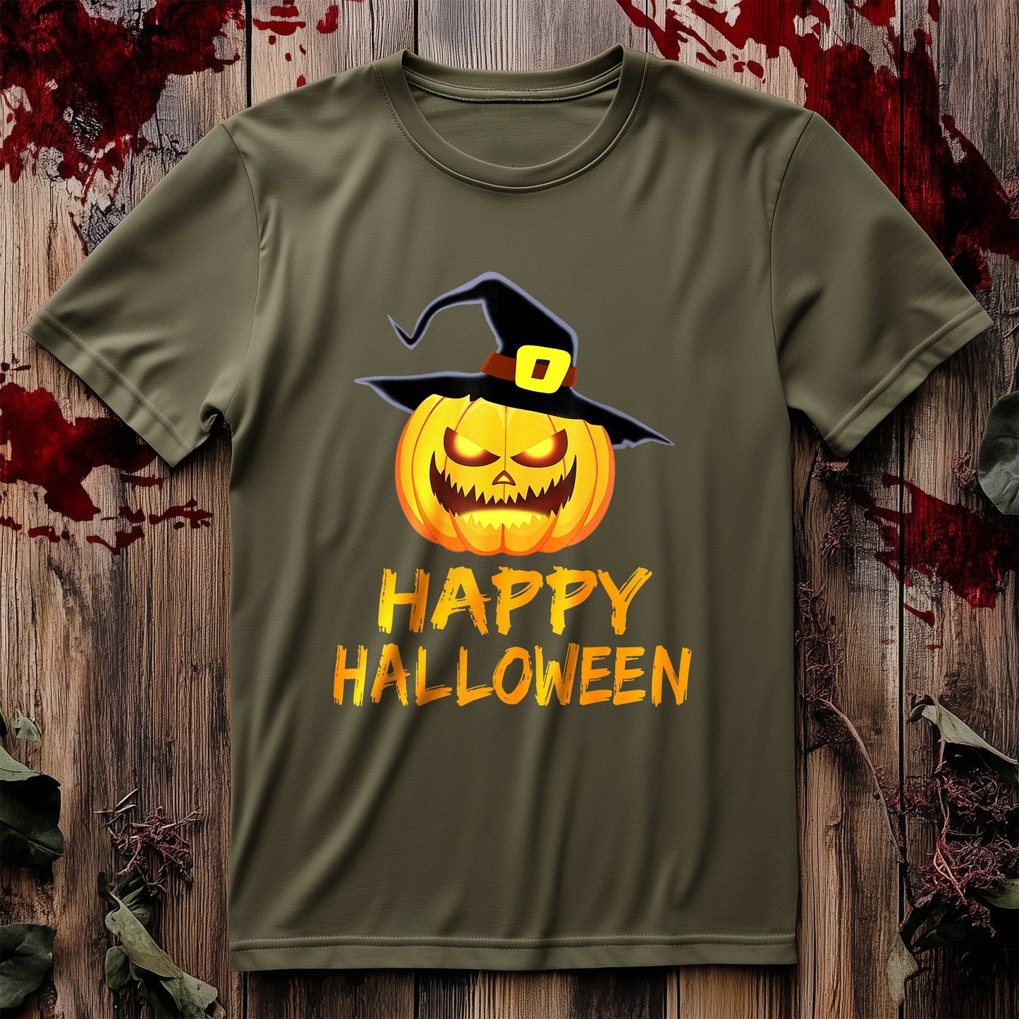 Pumpkin with Hat T-Shirt -