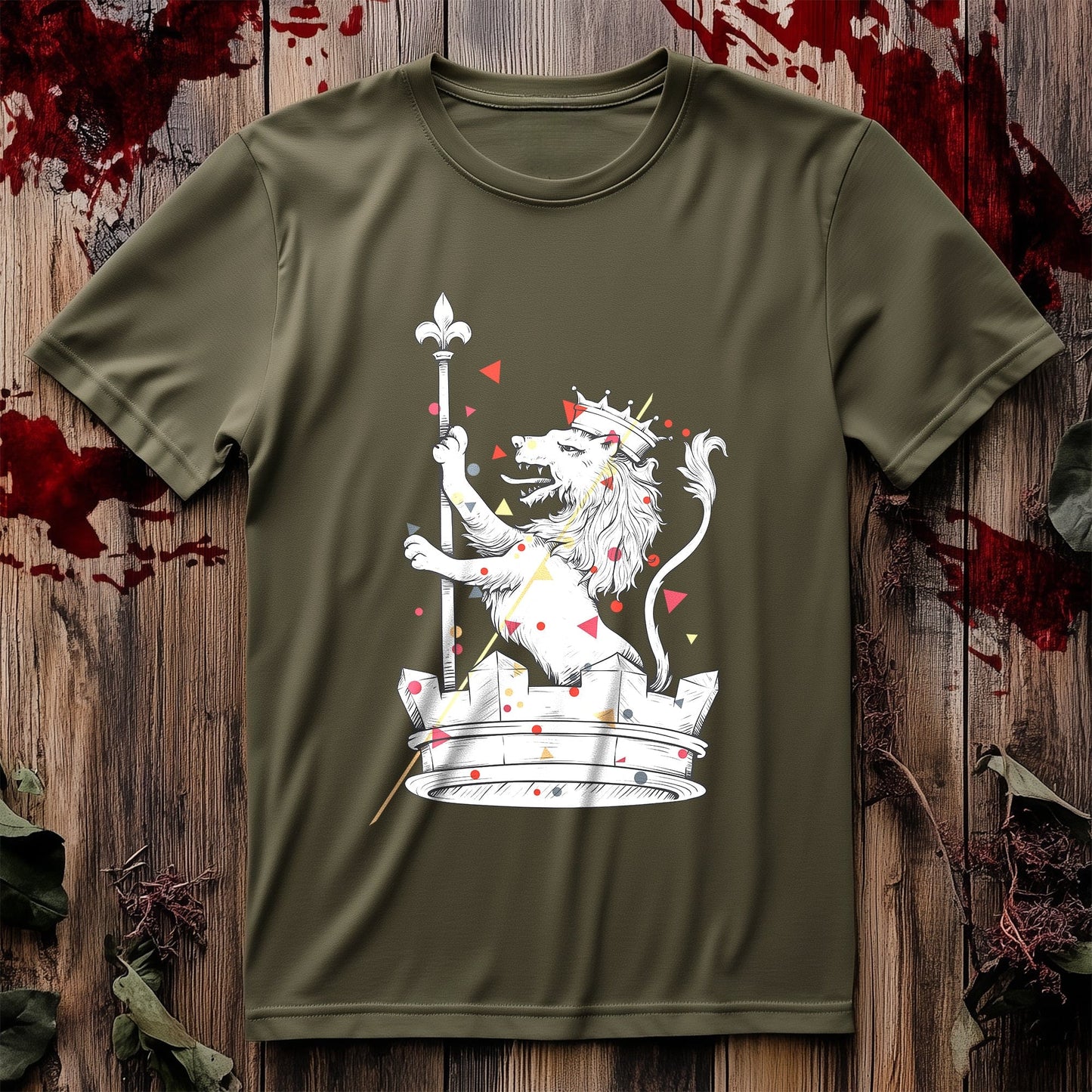 Abstract Lion T-shirt