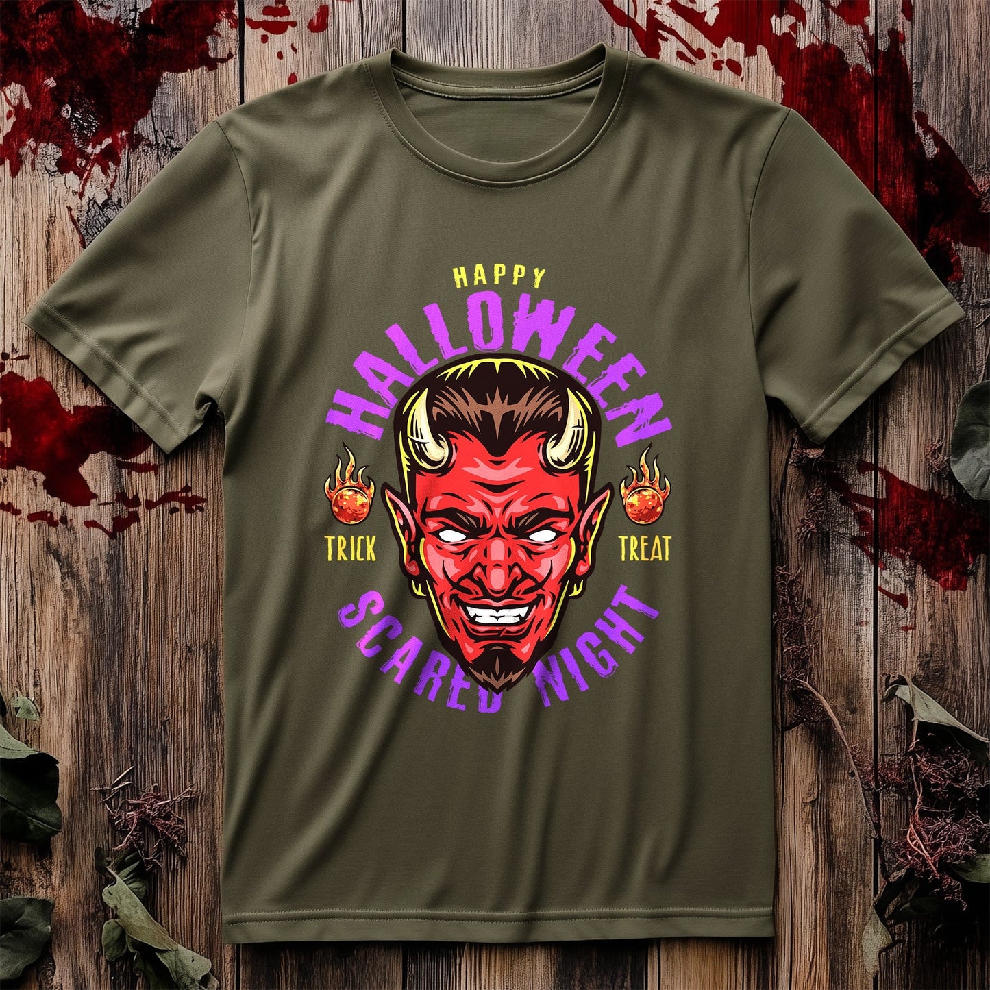 Devil's Trick or Treat Night T-Shirt -