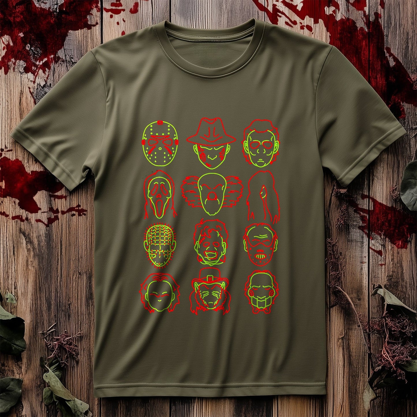 Halloween Horror Heads T-Shirt