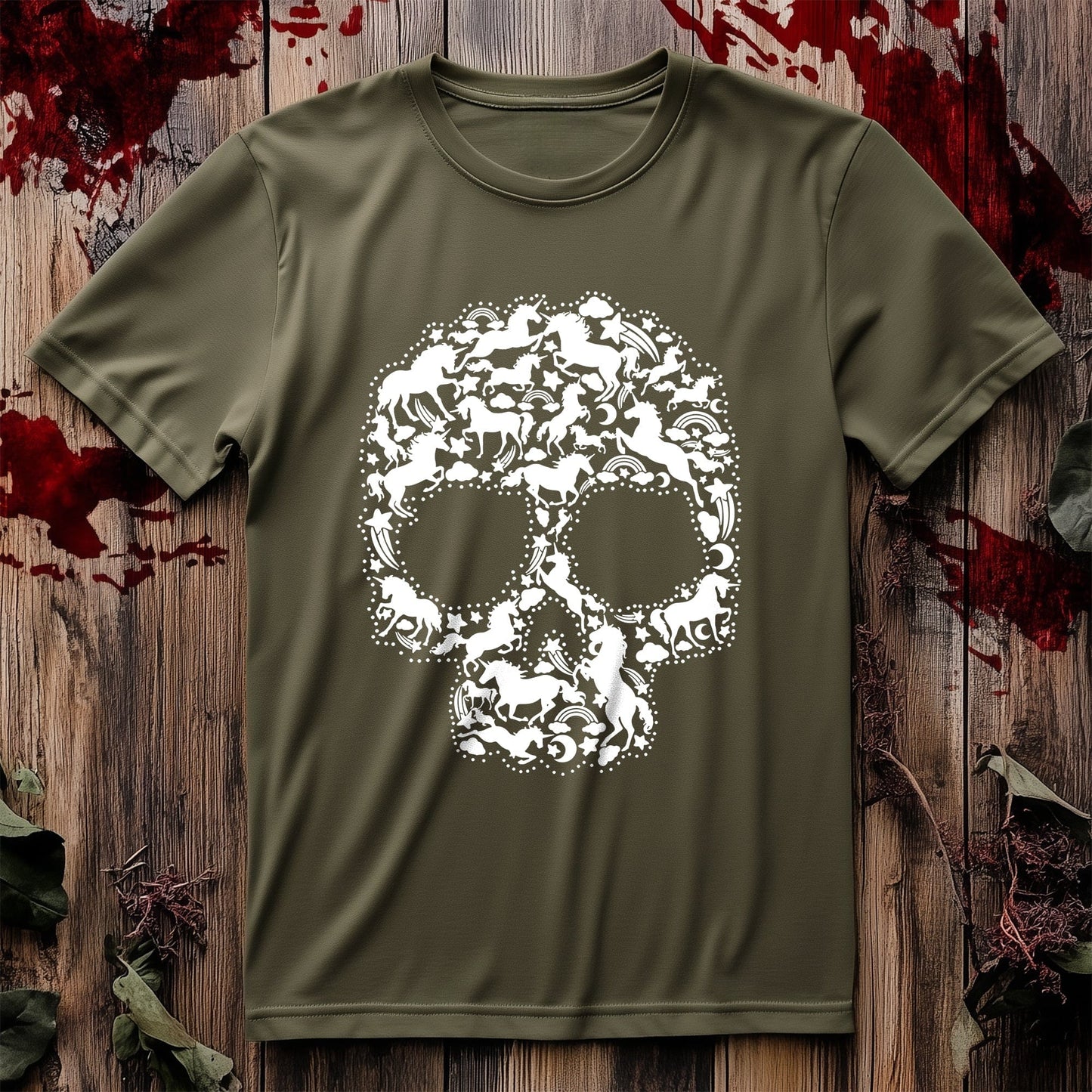 Unicorn Skull T-Shirt