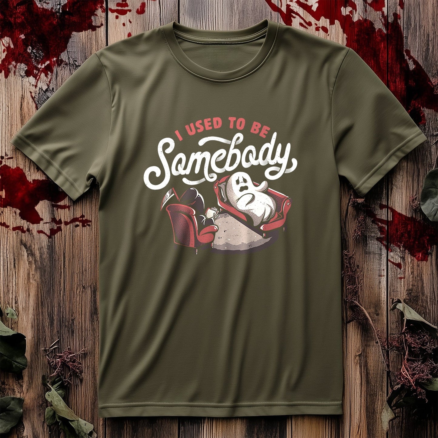 I Used To Be Somebody Ghost T-Shirt