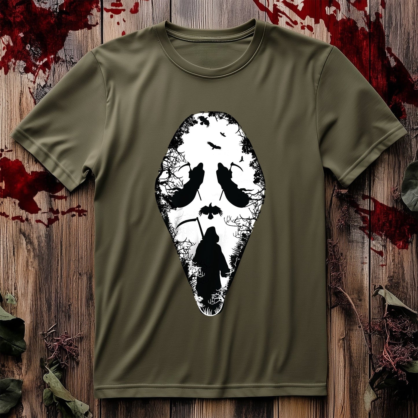 Scream Face Horror T-Shirt