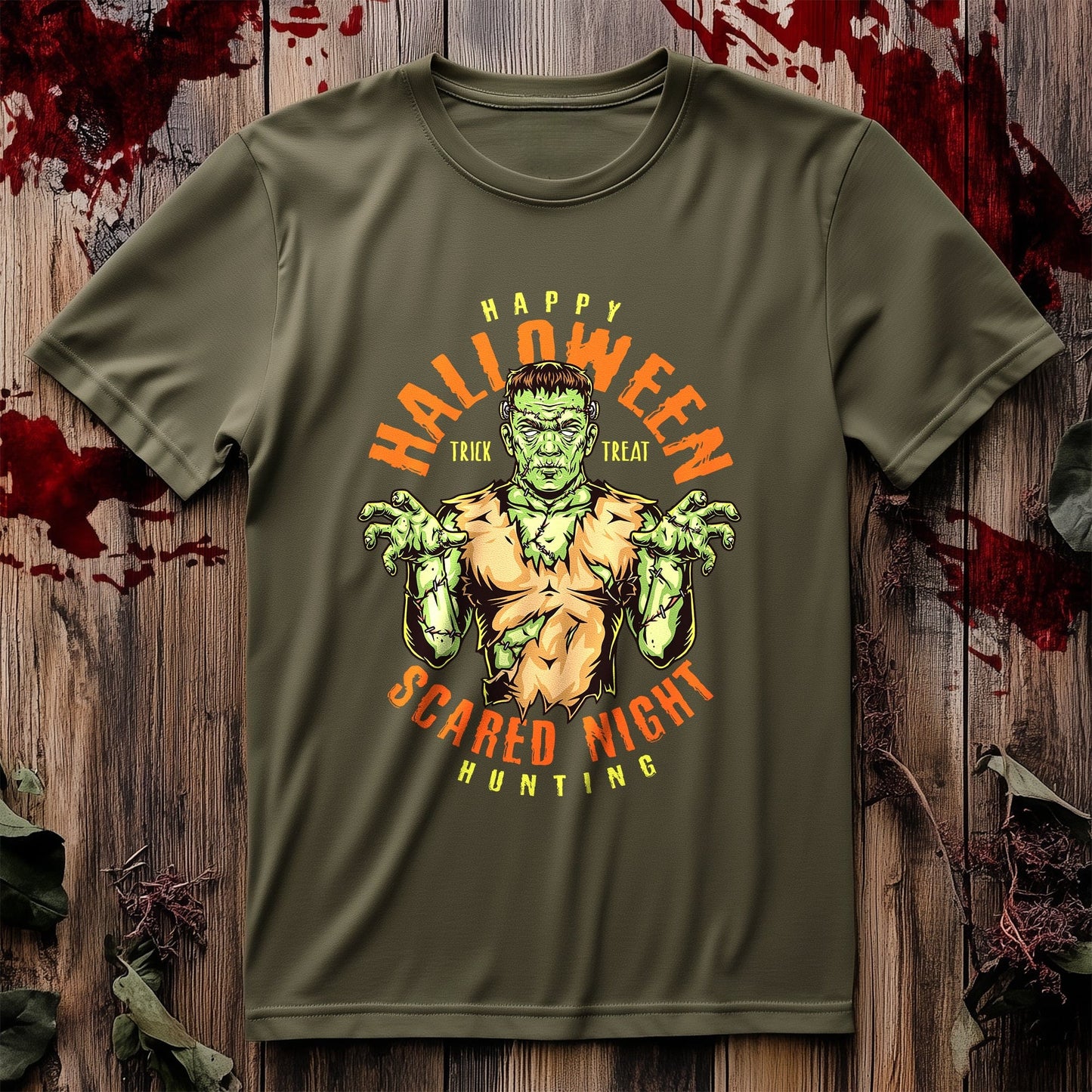 Frankenstein Scary Nights T-shirt -