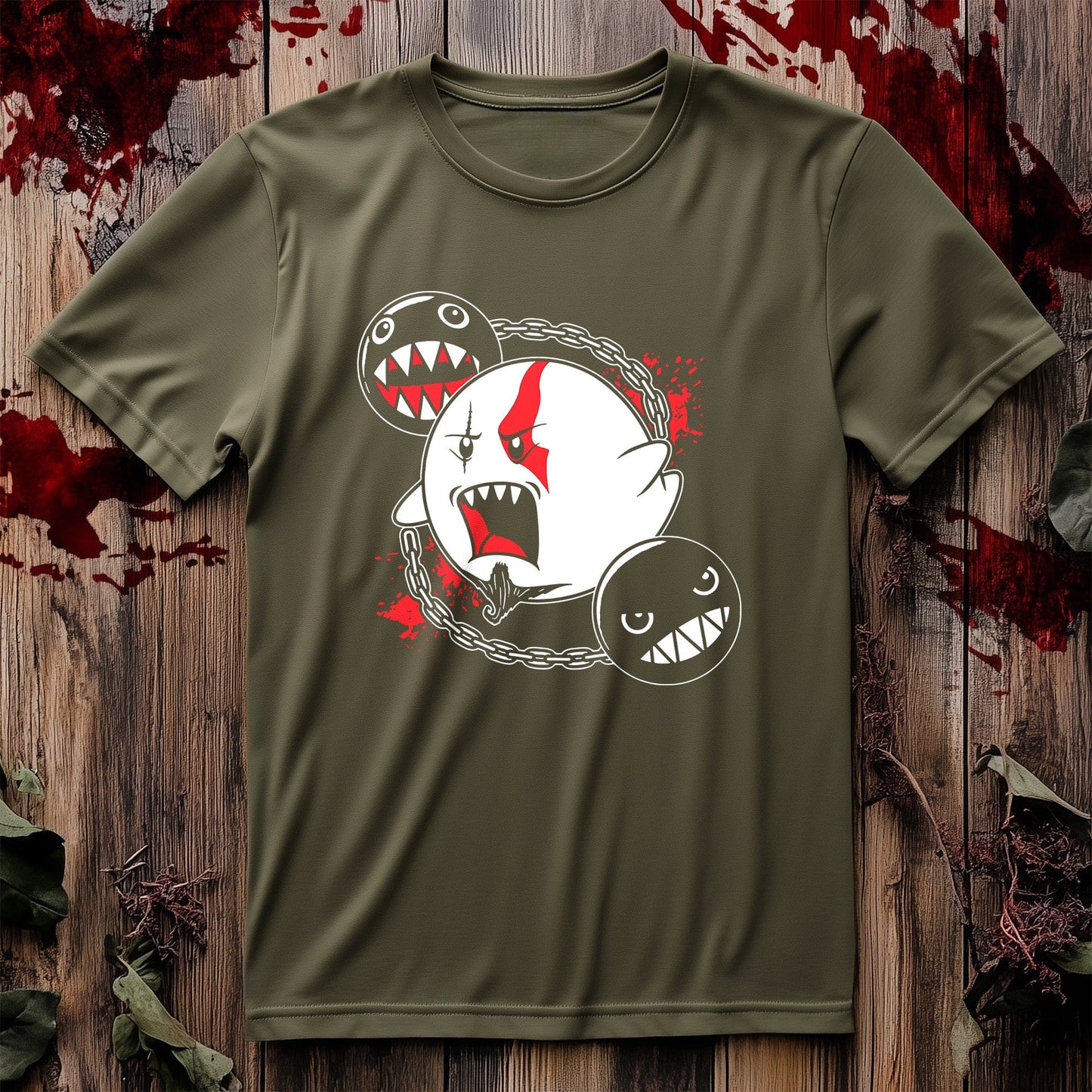 God of War Boo Ghost T-Shirt