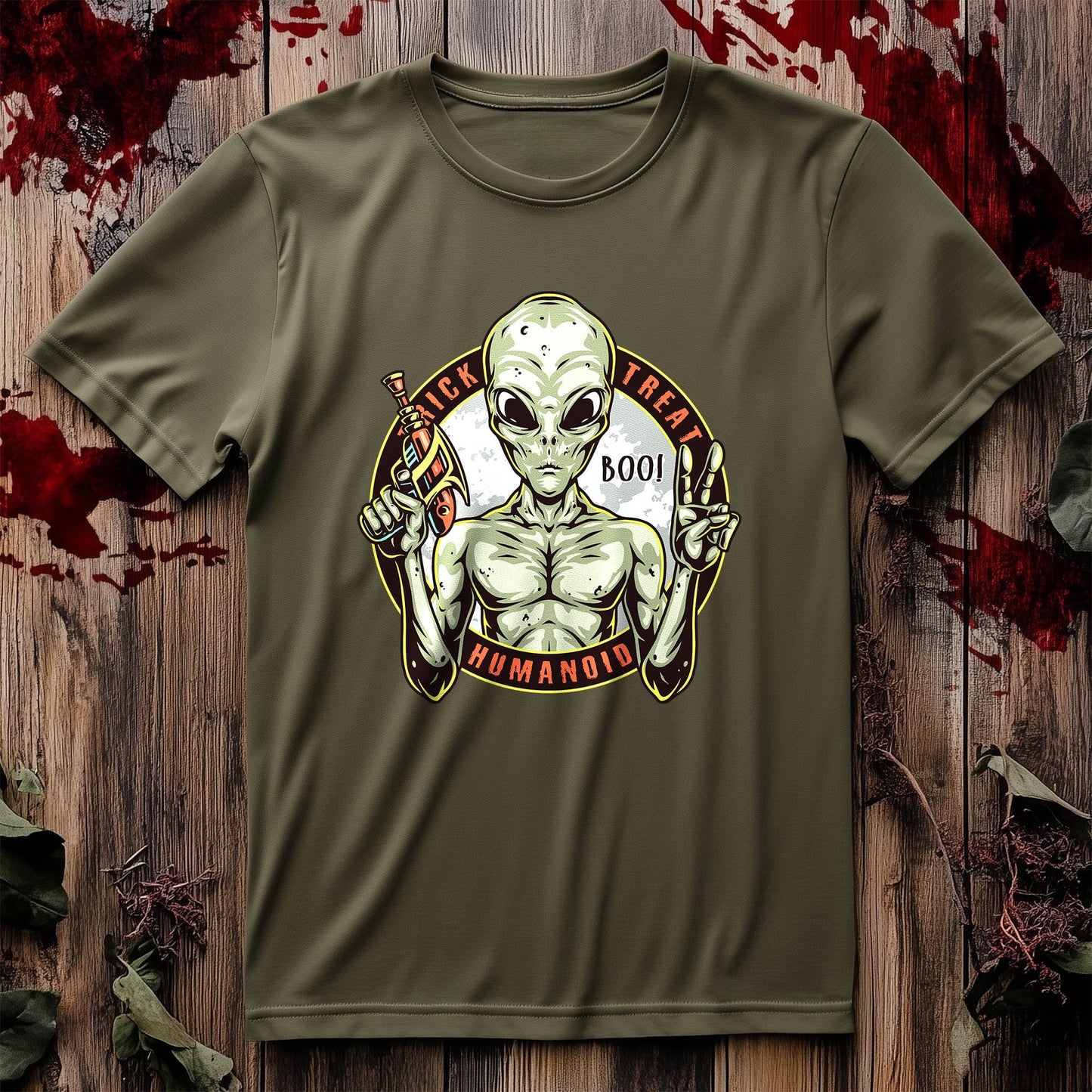 Alien Trick or Treat T-shirt