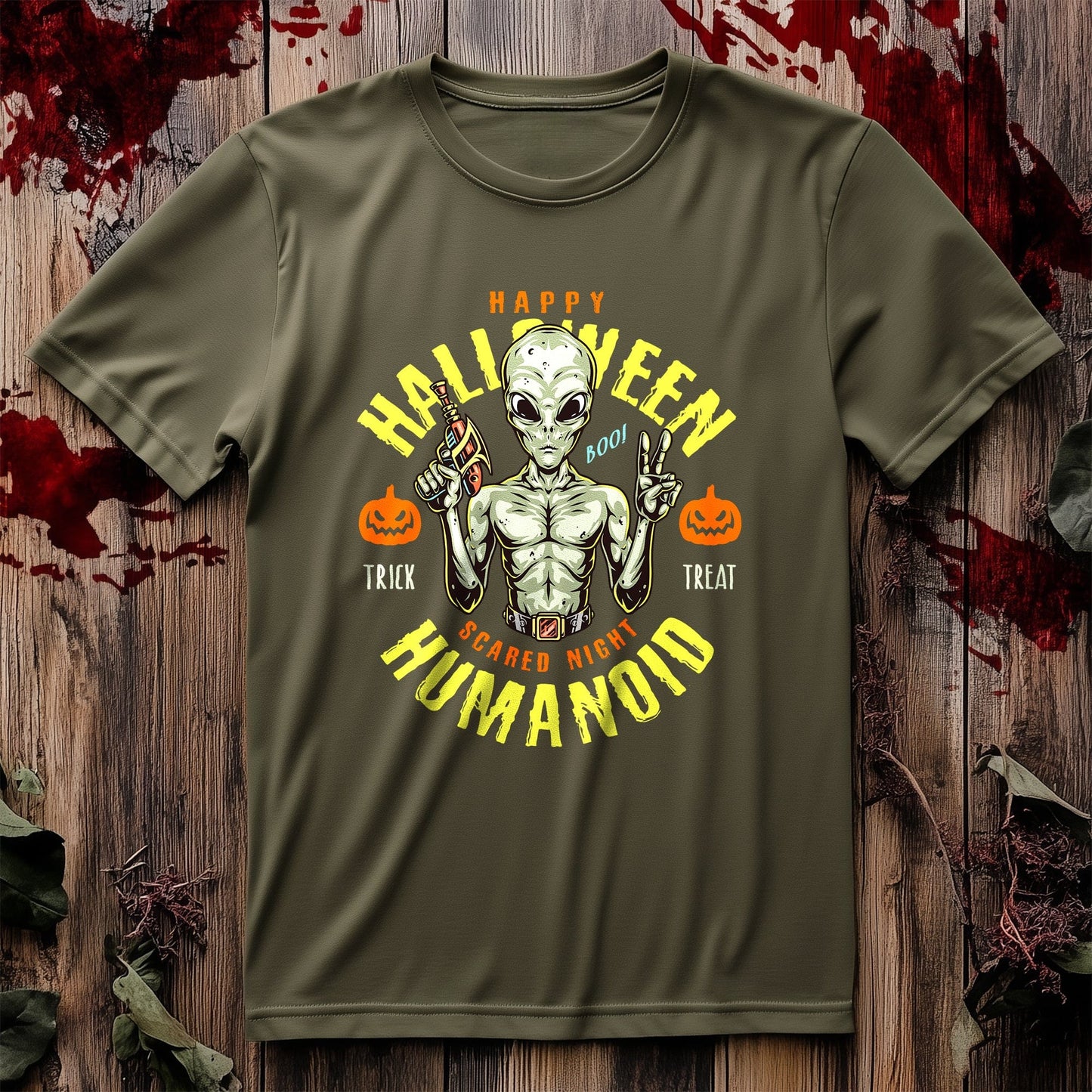 Alien Humanoid Boo t-shirt