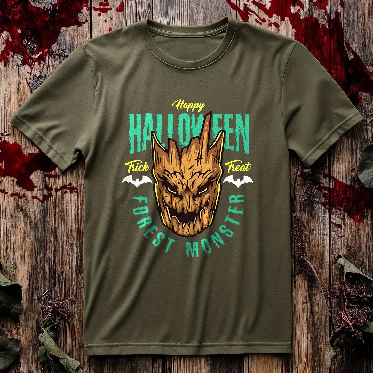 Halloween Forest Monster T-shirt -