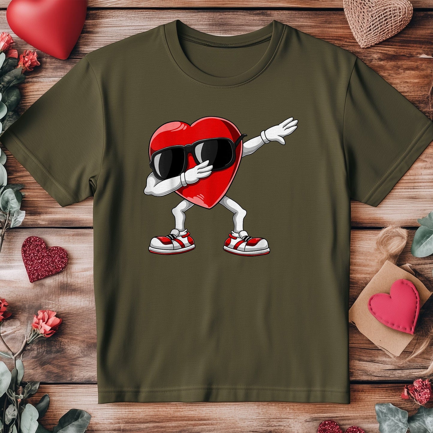 Dabbing Heart T-Shirt