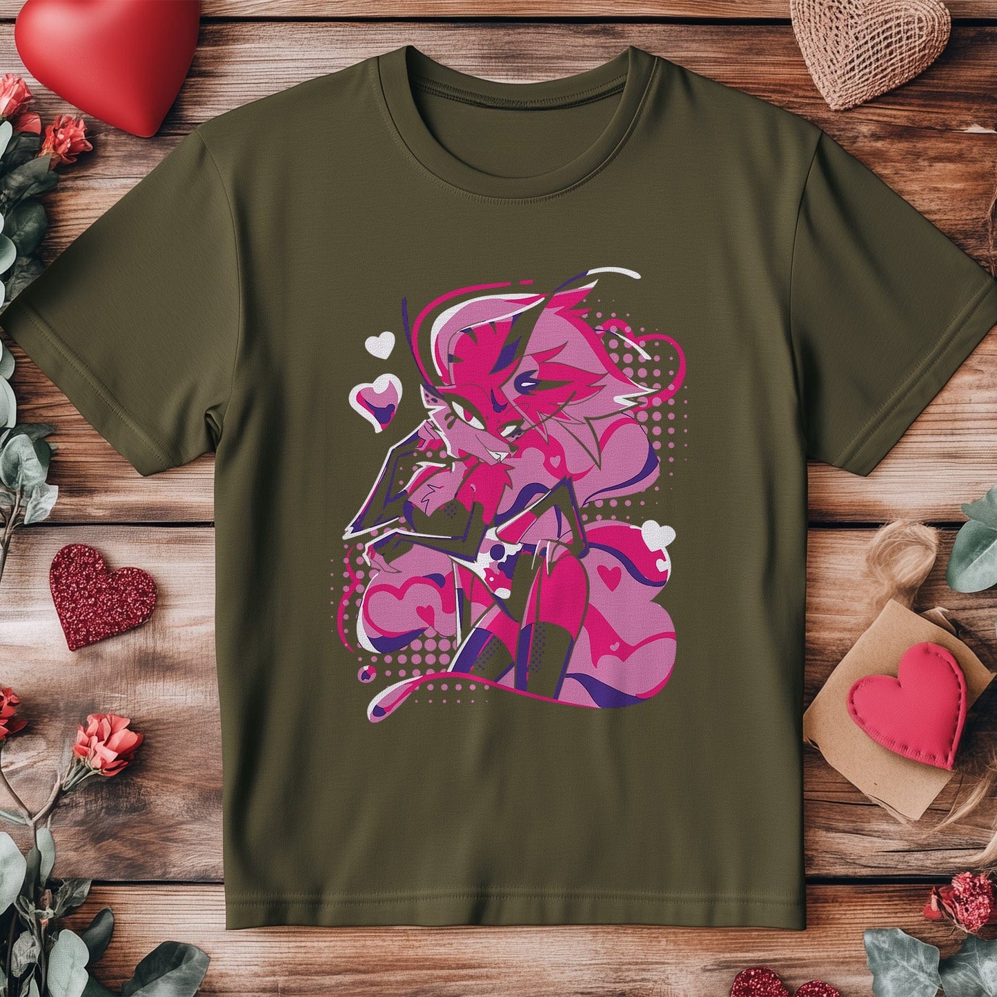 Queen Bee Heart Cute T-shirt