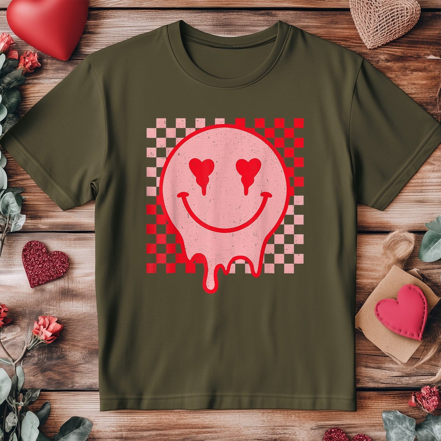 Retro Groovy Valentine's Day T-Shirt