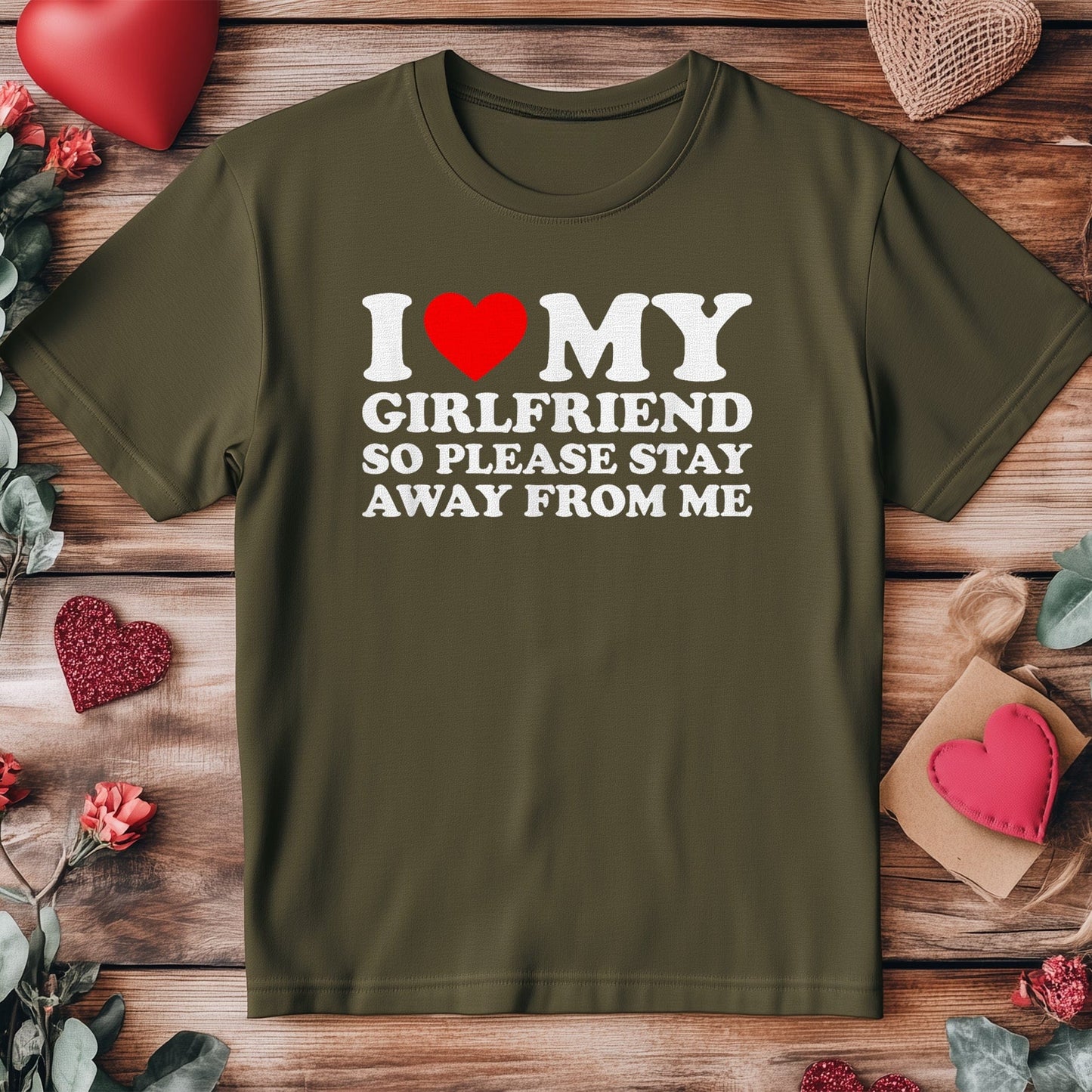 I Love My Hot Girlfriend T-Shirt Style001