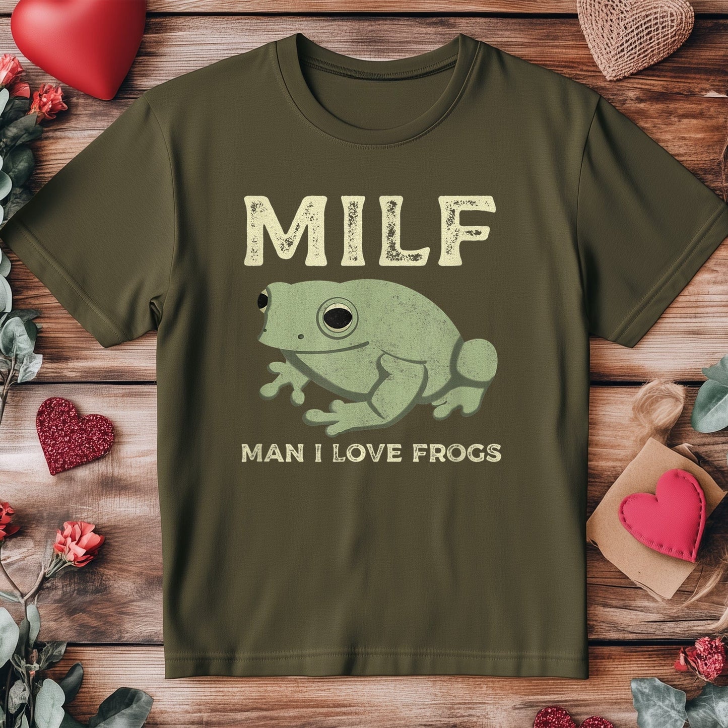MILF - Man I Love Frogs! Hilarious T-shirt