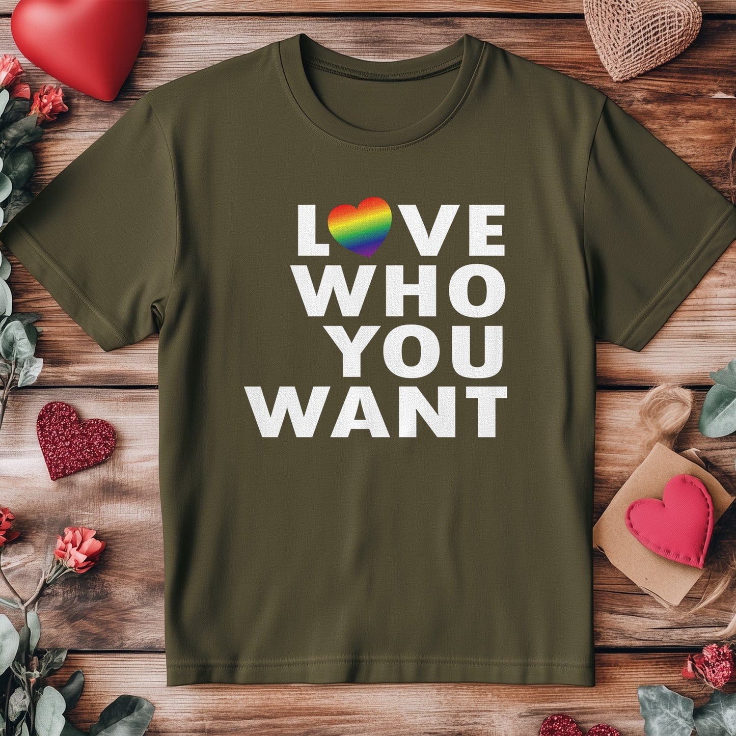 Love Who You Want T-Shirt