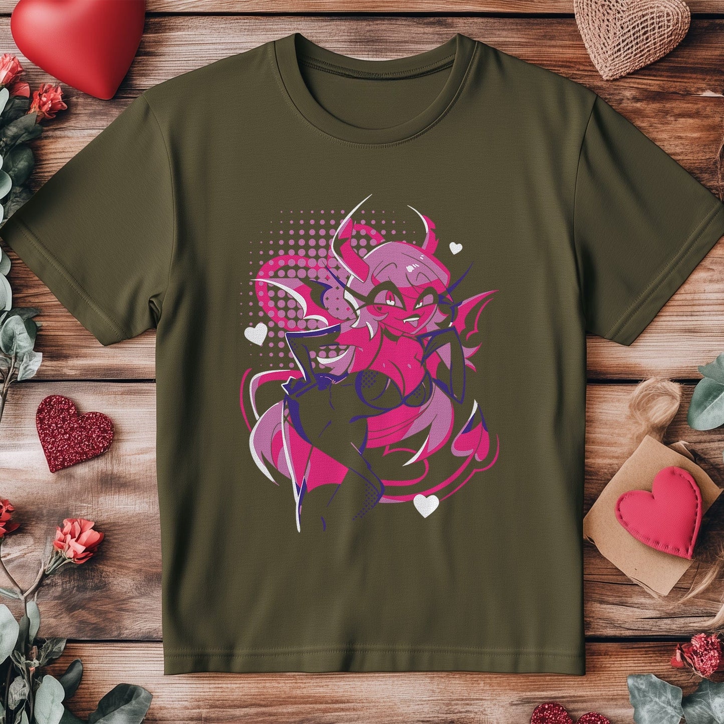Verosika Heart Cute T-shirt