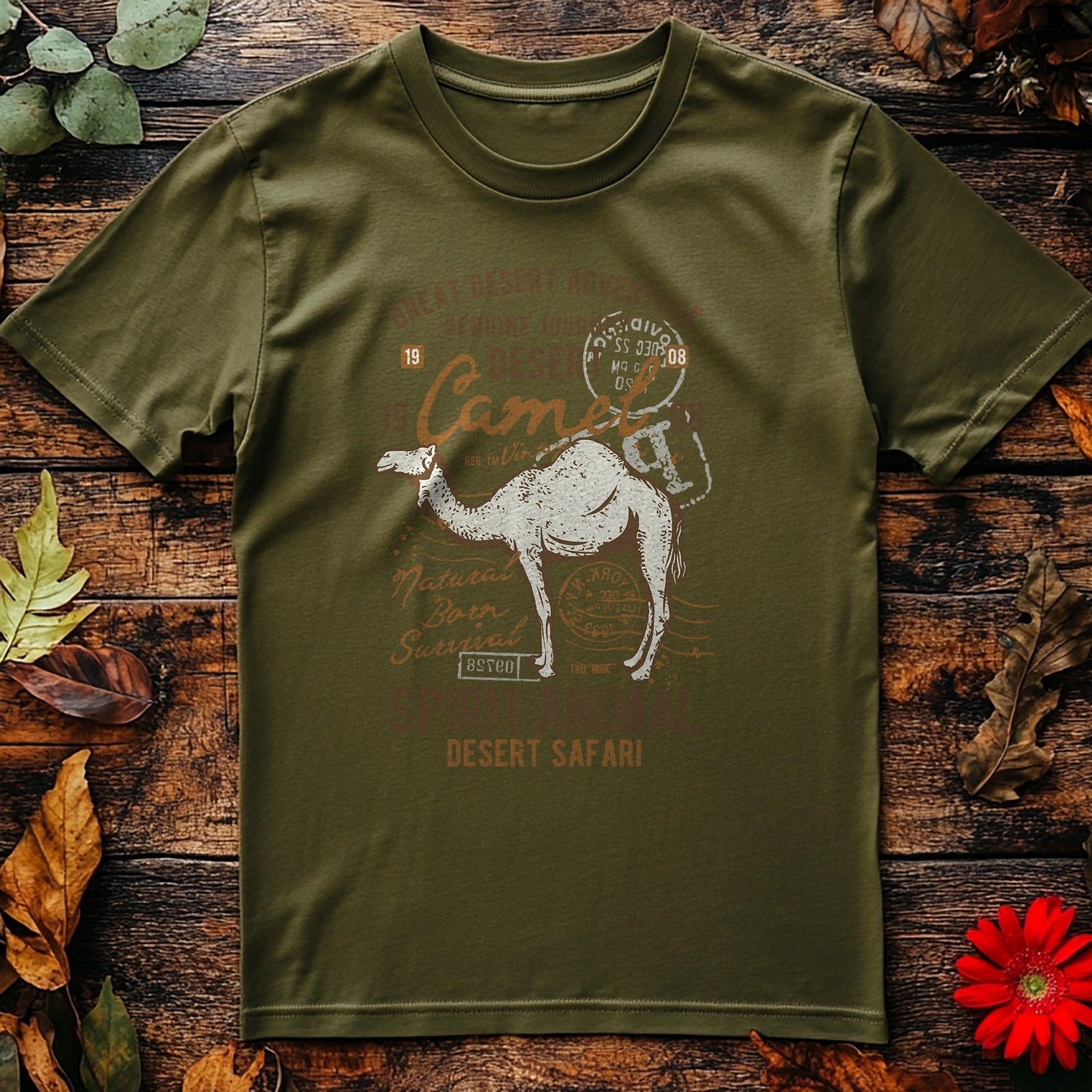 Camel Deasert Safari T-Shirt -